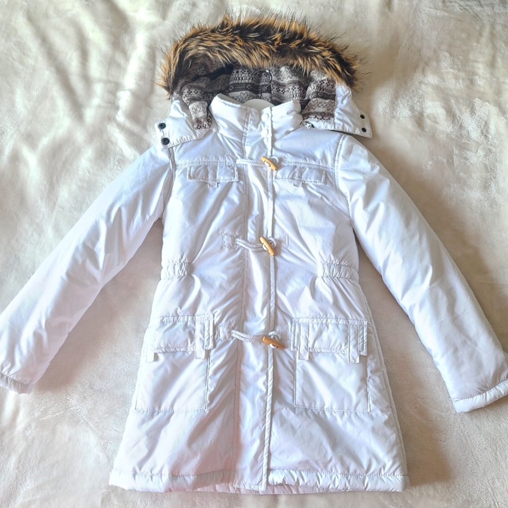 F.O.G | London Fog White Winter Coat